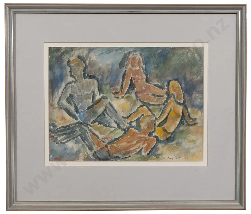 Douglas MacDiarmid (1922 - 2020) - Figure Study Image 1++