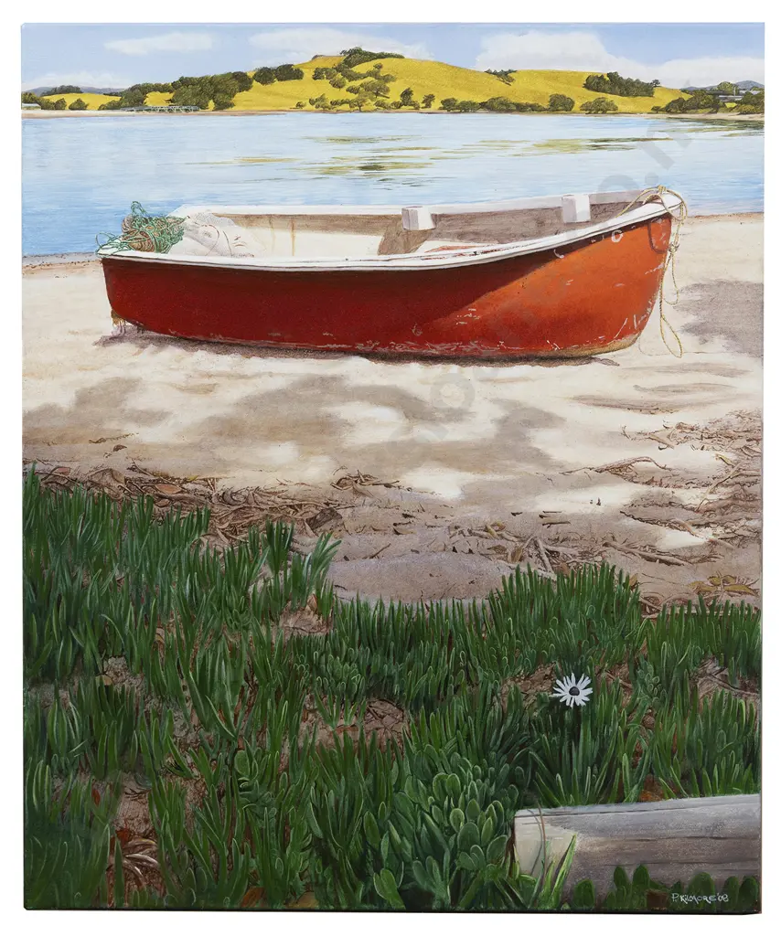 Philip Kilmore - Dinghy At Pataua II Image 1++
