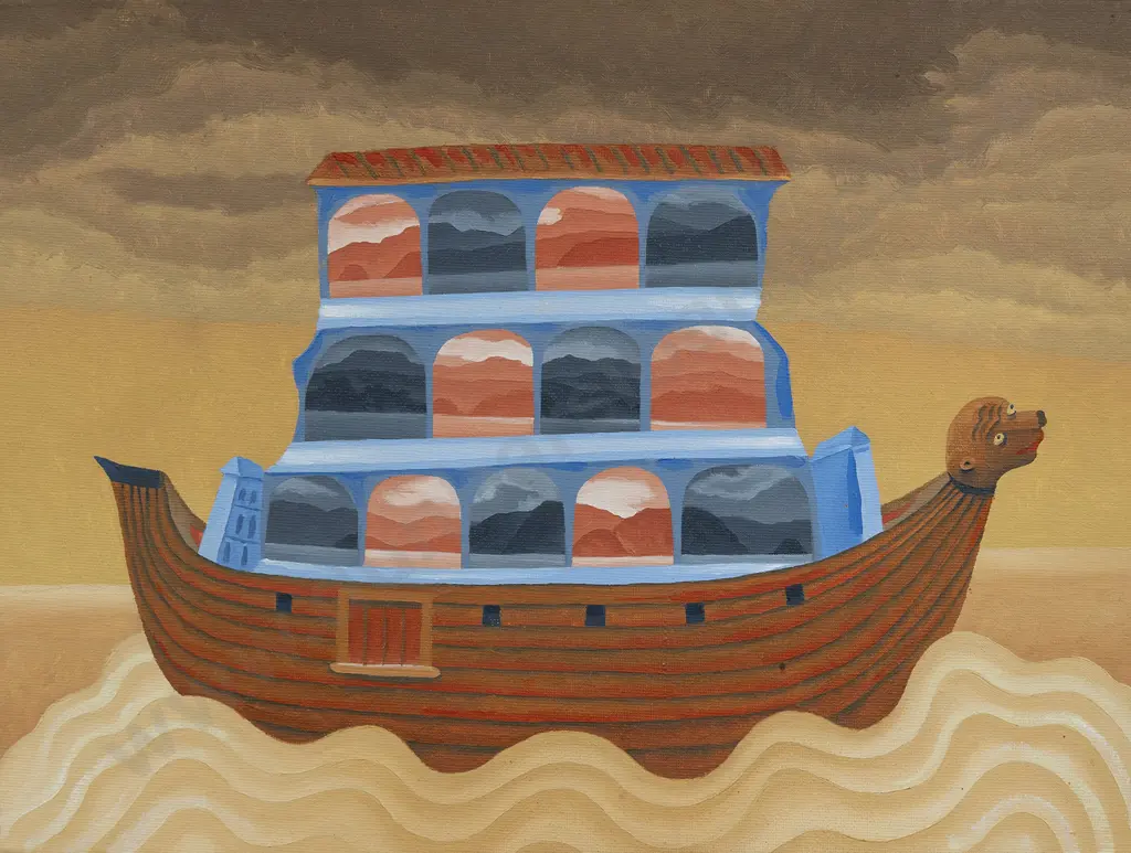 Peter Ireland (b1947) - Waka (St John) Image 1++