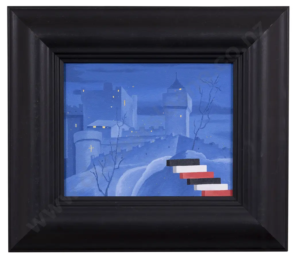 Peter Ireland (b1947) - Castle Assault (after Marco Basaiti) Image 1++