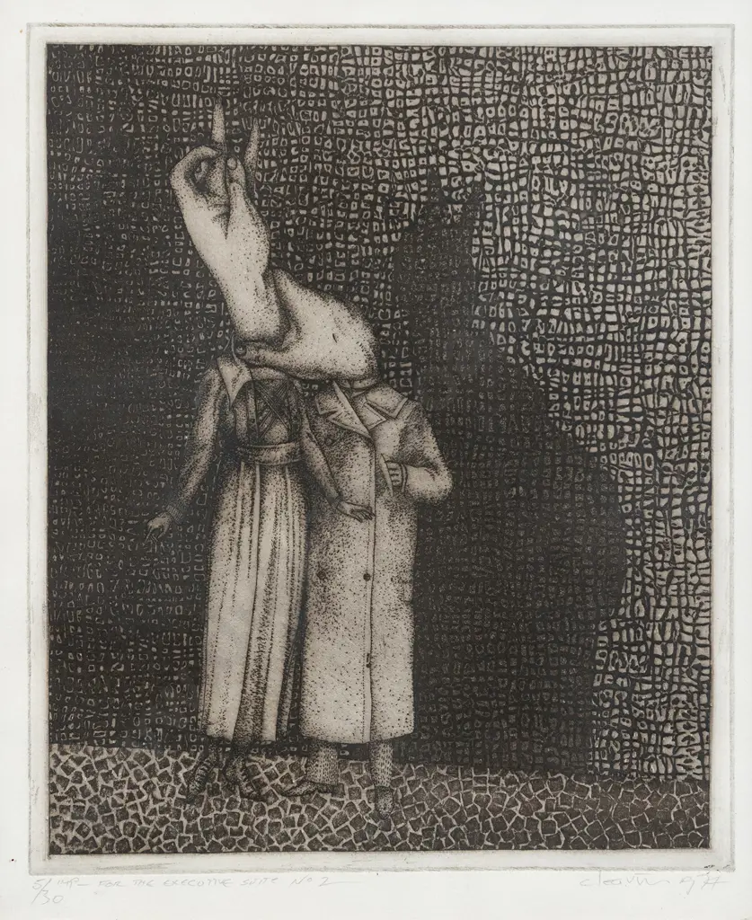 Barry Cleavin (b 1939)  - For the Executive Suite No2 Image 1++