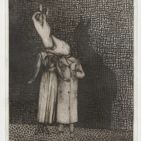 Barry Cleavin (b 1939)  - For the Executive Suite No2