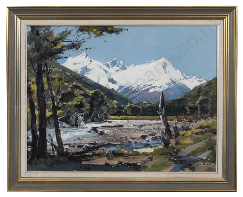 Douglas Badcock (1922-2009) - Spring Afternoon Rees Valley Image 1++