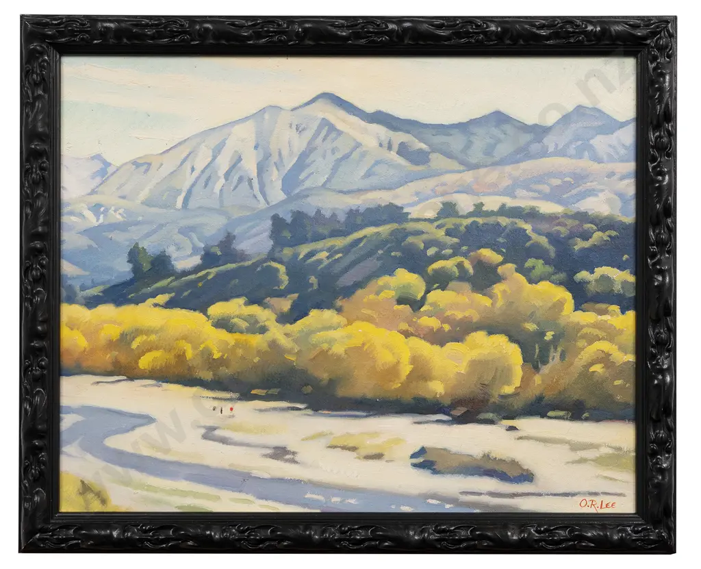 Owen R Lee (1918 - 2003) - River Landscape Image 1++