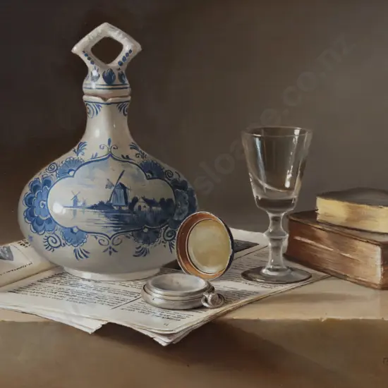 Jozef Kivits (b 1945) - Still Life With Pocketwatch