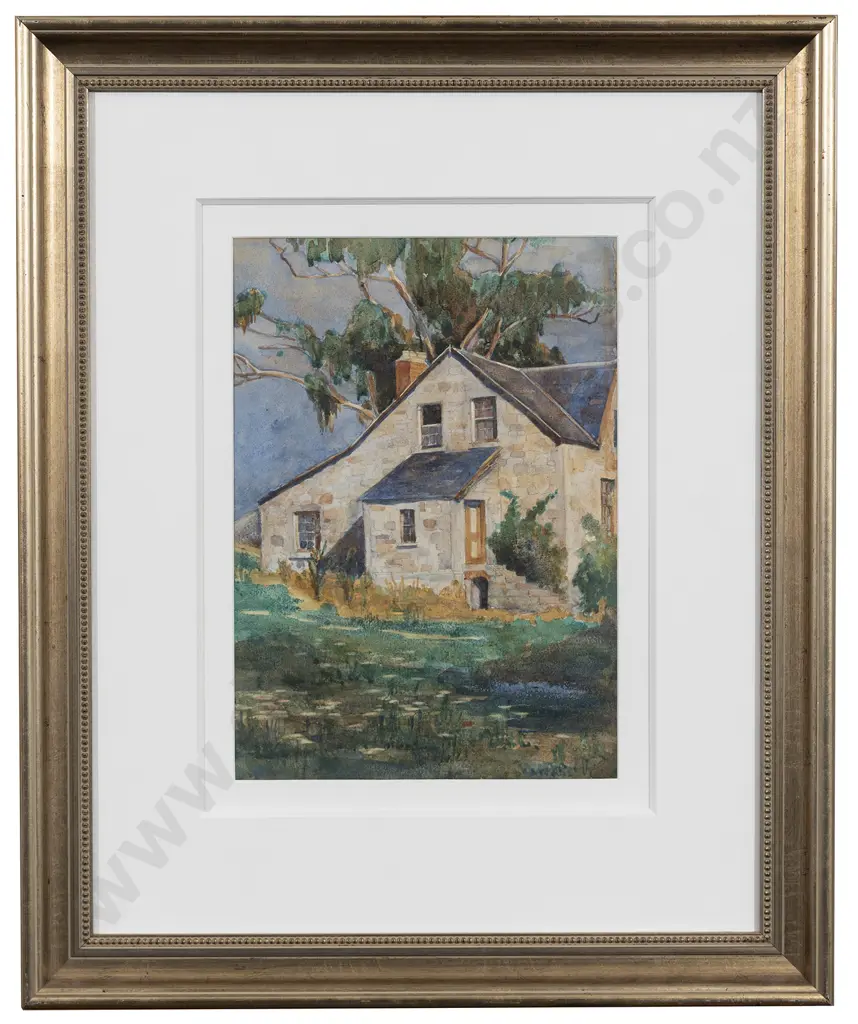 Cedric Savage (1901 - 1969) - Stone Farmhouse Image 1++