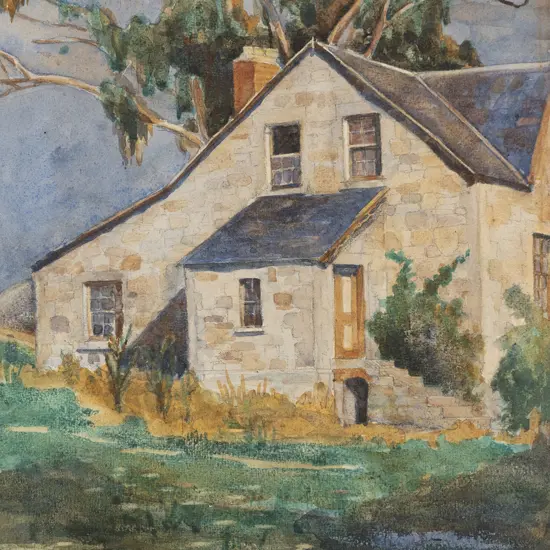 Cedric Savage (1901 - 1969) - Stone Farmhouse