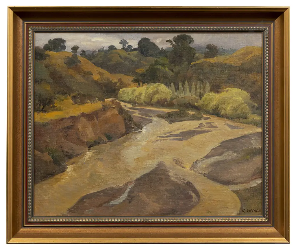Cedric D. Savage (1901 - 1969) - River Valley Image 1++