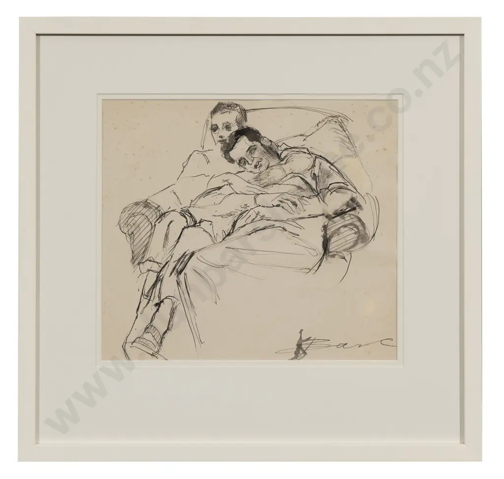 Helen Crabb (1891 - 1972) - Figure Study Image 1++