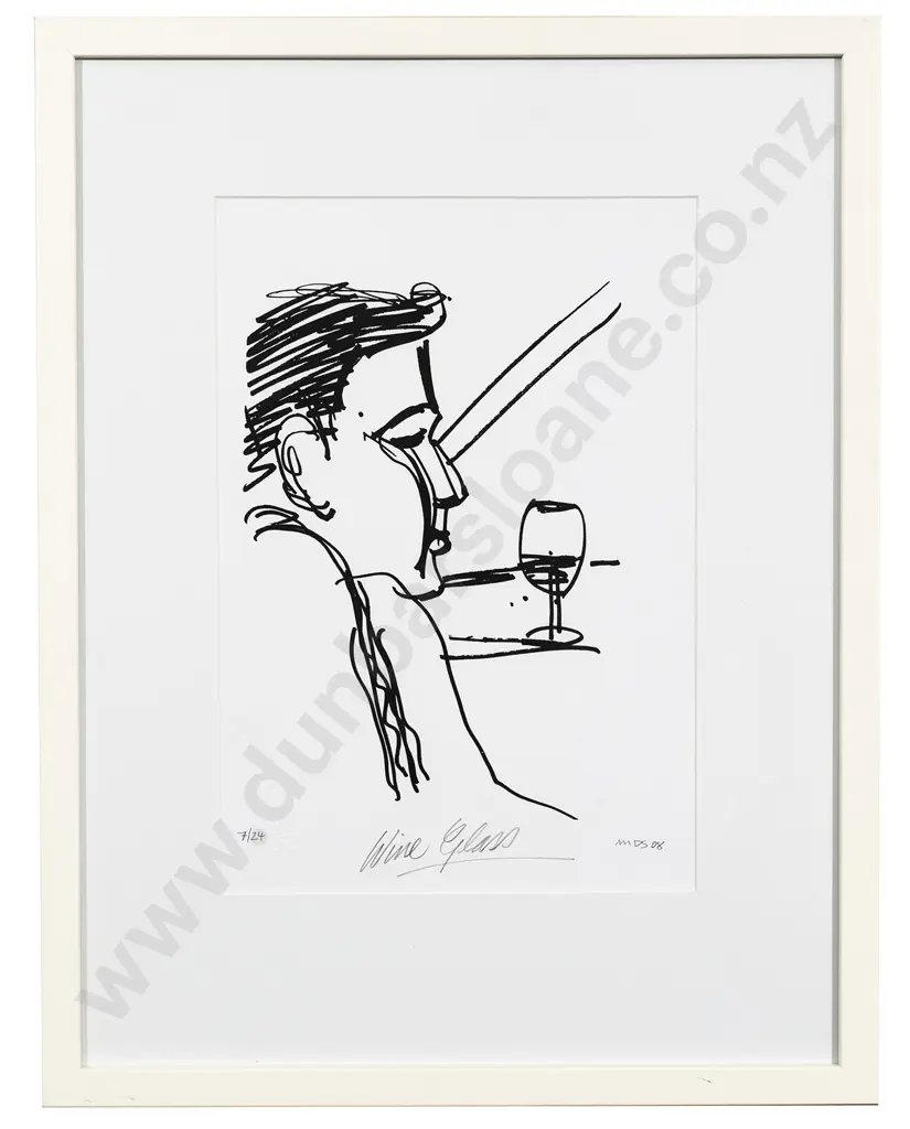 Michael Smither (b 1939) - Wine Glass Image 1++