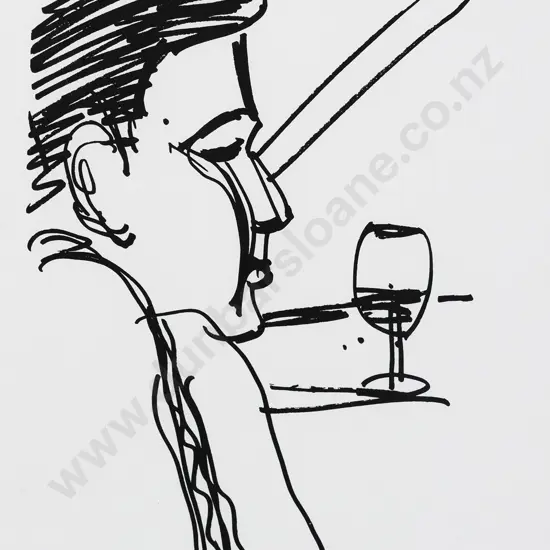 Michael Smither (b 1939) - Wine Glass