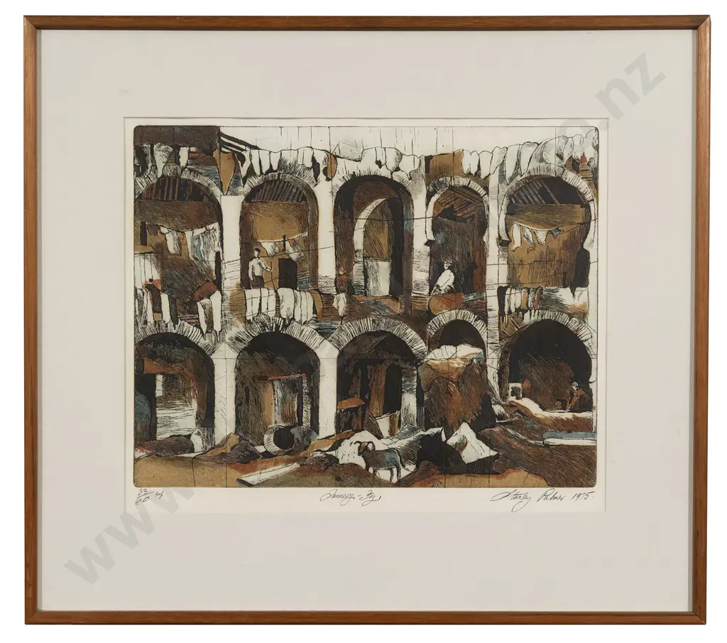 Stanley Palmer (b 1936) - Tannery - Fez Image 1++