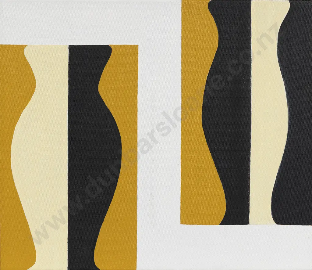 Patrick Pound (b 1962) - Shelf & Two Vases Image 1++