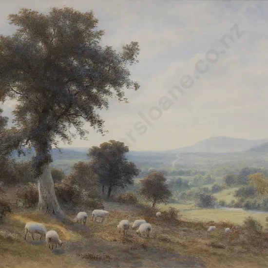 R A K Marshall (1849 - 1923) - Sheep Grazing