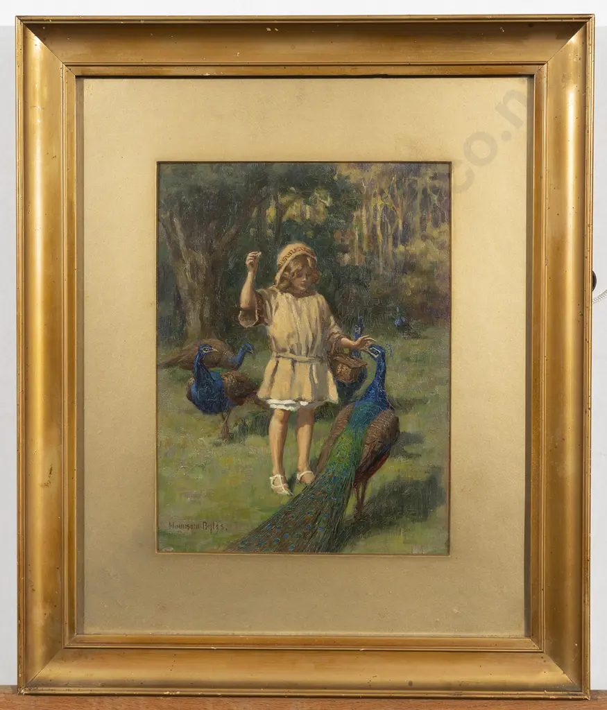 William Hounsom Byles (1872 - 1924) - Her Ladyships Court Image 1++