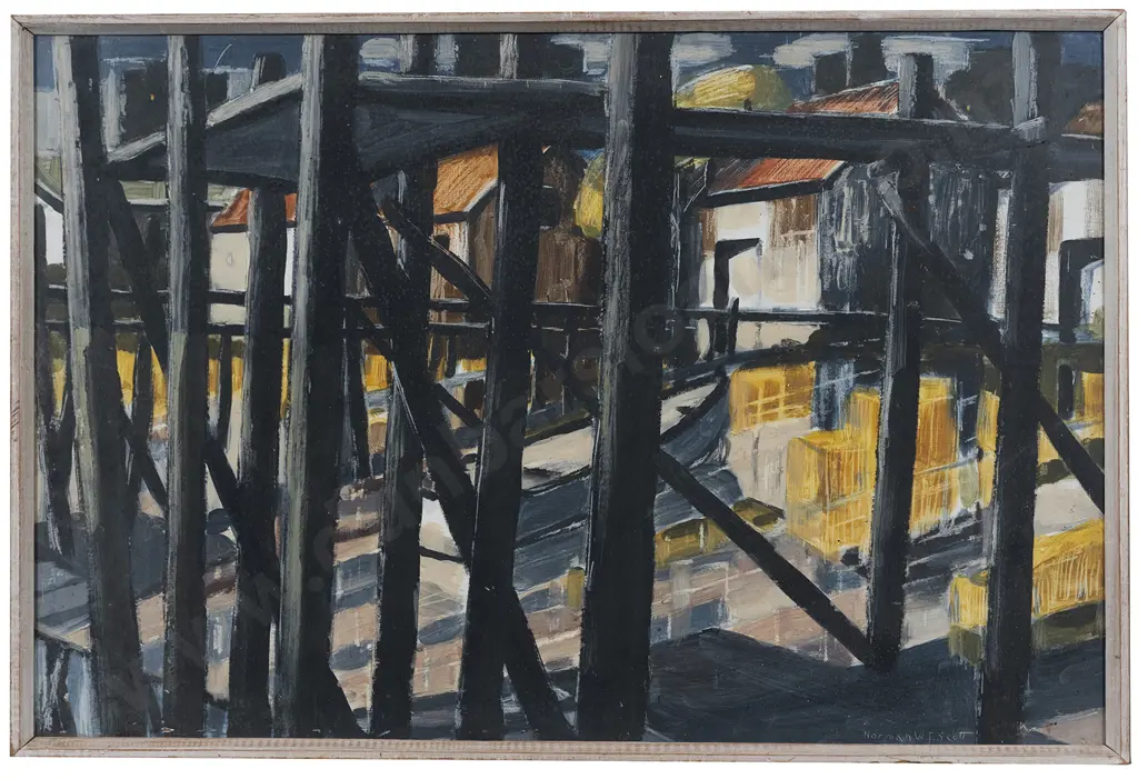 Norman Scott (1931 - 1978) - Low Tide Image 1++