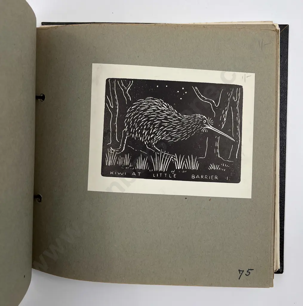 John L Moore (1897 - 1965) - Album of Woodcuts Image 1++