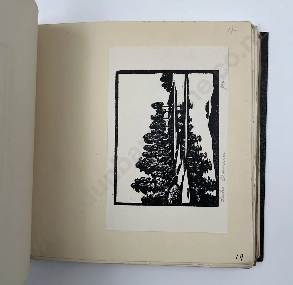 John L Moore (1897 - 1965) - Album of Woodcuts Image 1++