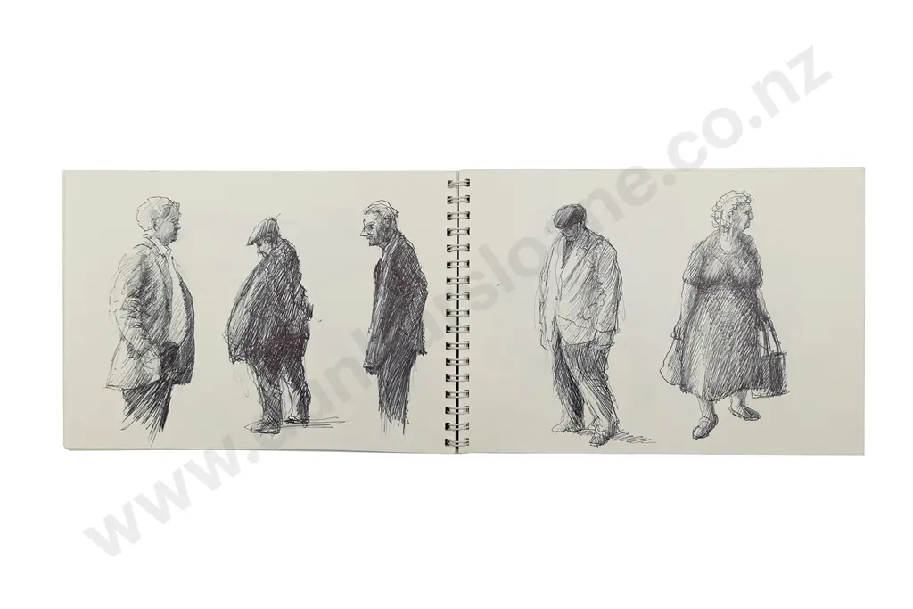 Clark Esplin (b 1941) - Sketchbook Image 1++