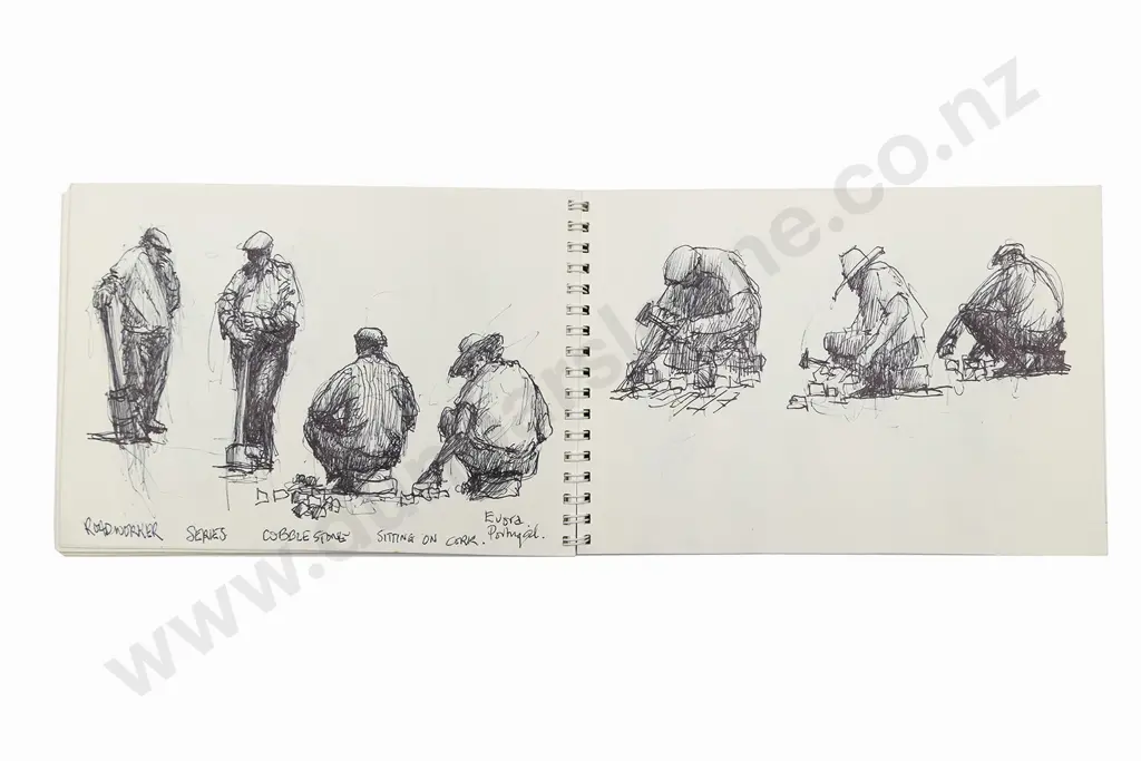 Clark Esplin (b 1941) - Sketchbook Image 1++
