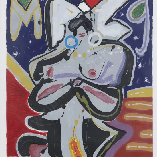 Pat Hanly (1932 - 2004) - Panama Woman