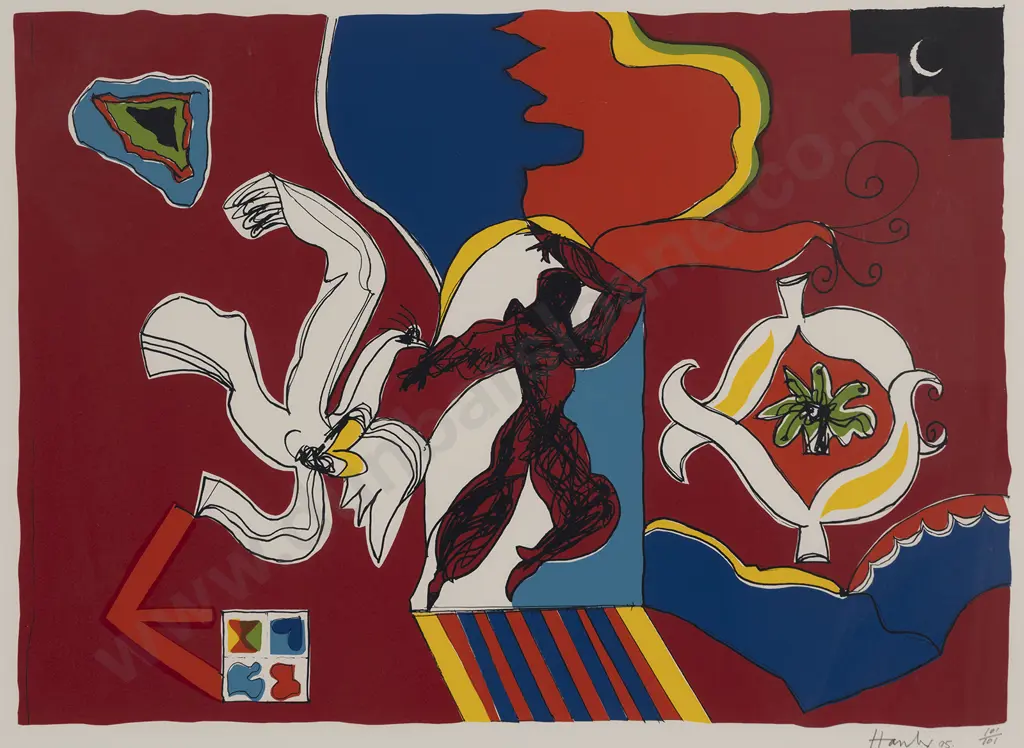 Pat Hanly (1932 - 2004) - Untitled Image 1++