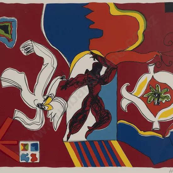Pat Hanly (1932 - 2004) - Untitled