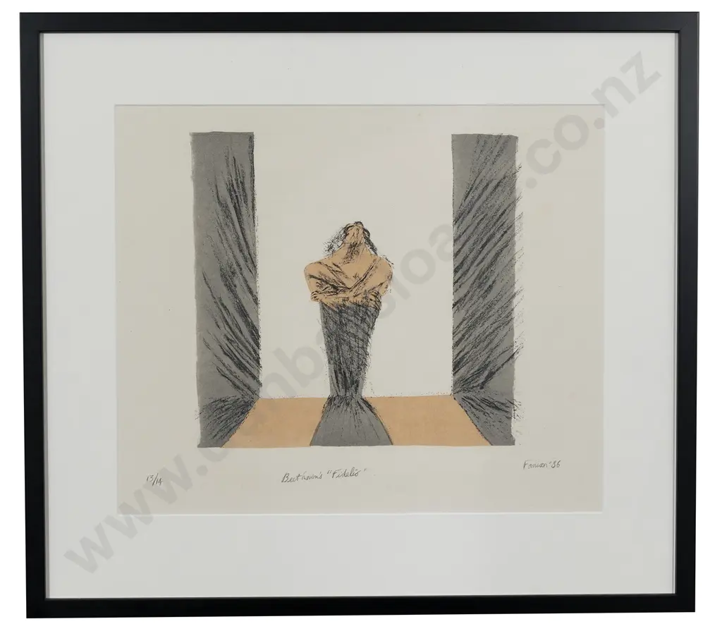 Tony Fomison (1939 - 1990) - Beethoven's "Fidelio" Image 1++