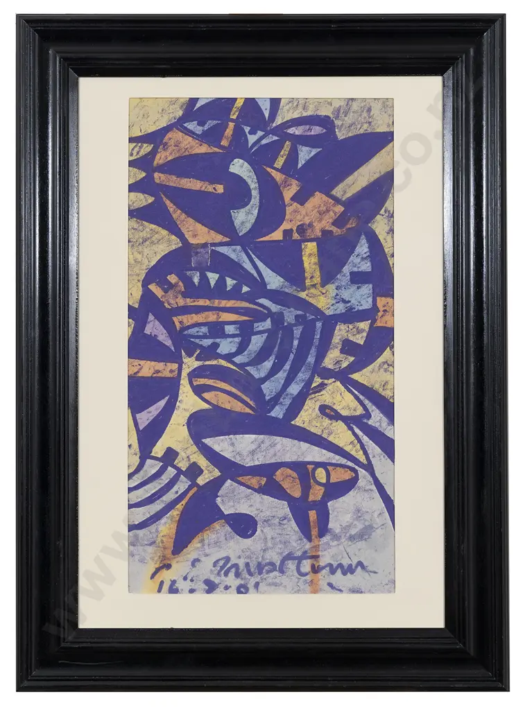 Philip Trusttum (1940) - Untitled Abstract Image 1++
