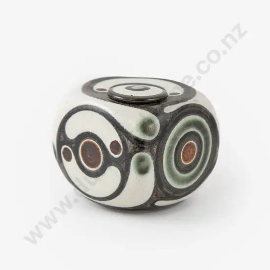 Anneke Borren Cube Form Lidded Box