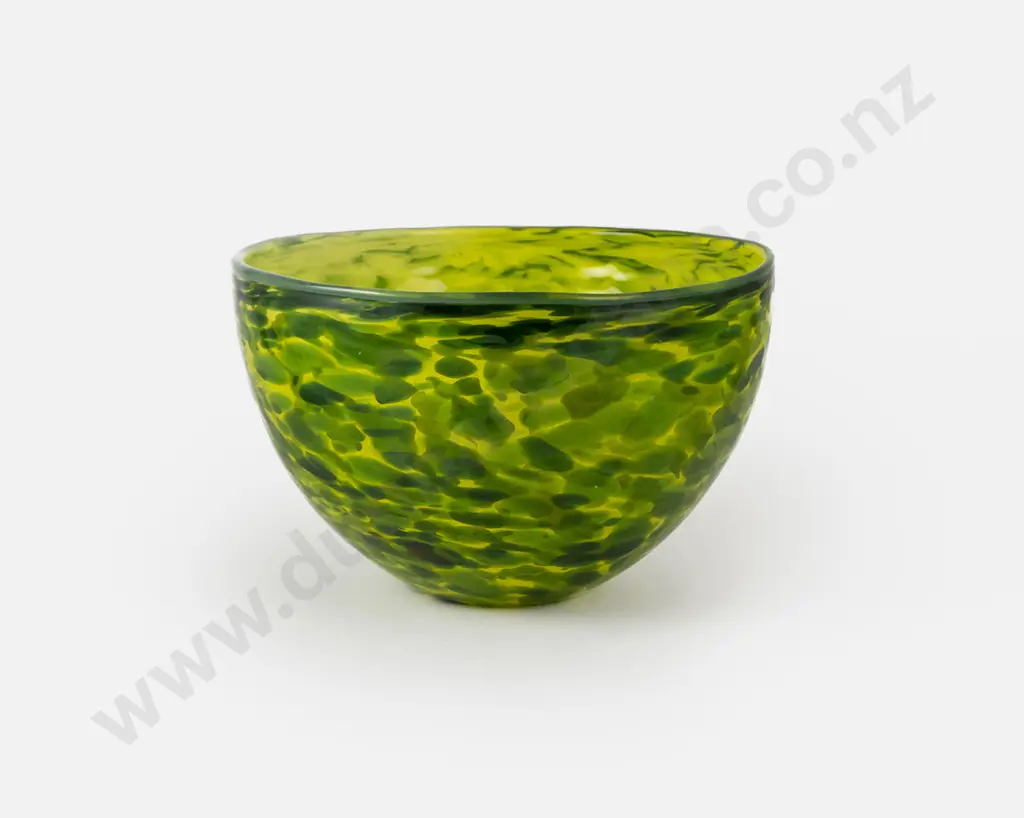 Large Garry Nash Art Glass Bowl Image 1++