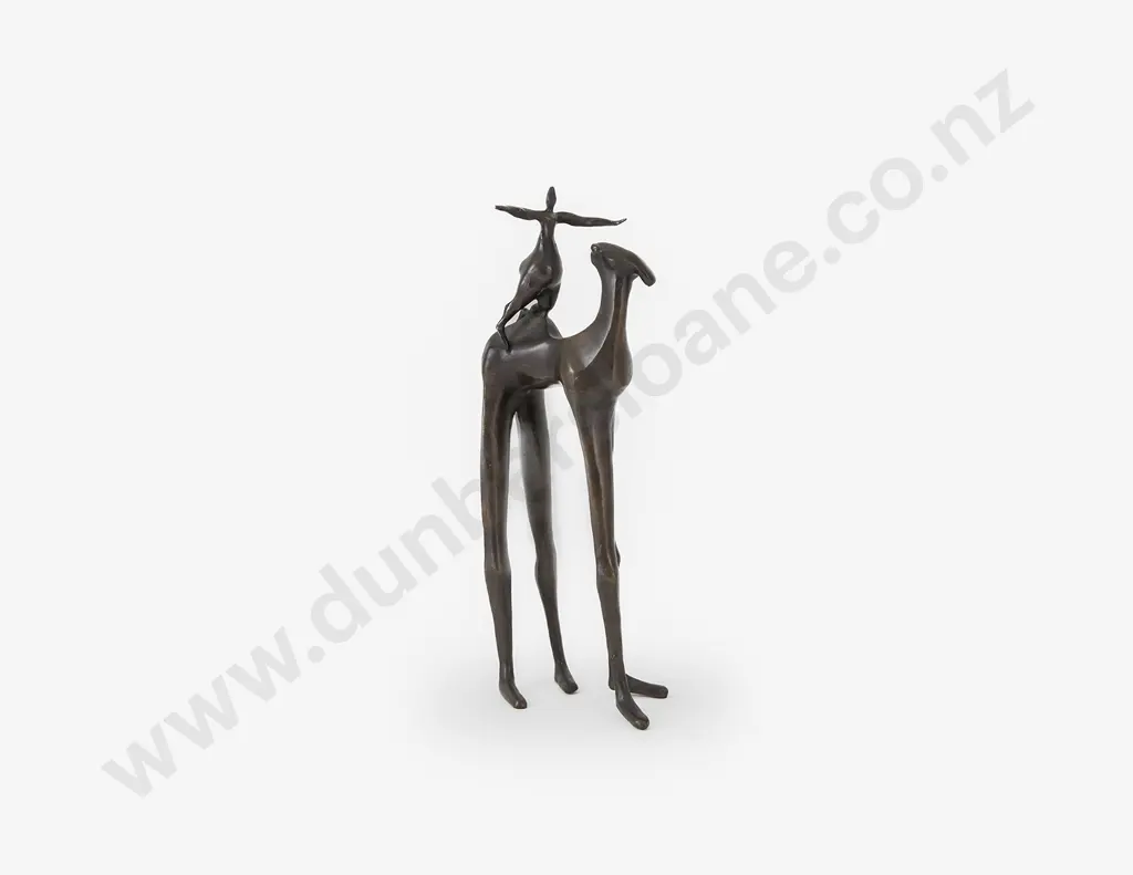 Bronze Figural Sculpture Image 1++