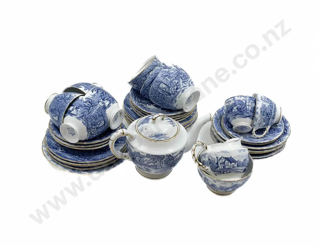 H&M "Rural Scenes" Part Tea Set Image 1++