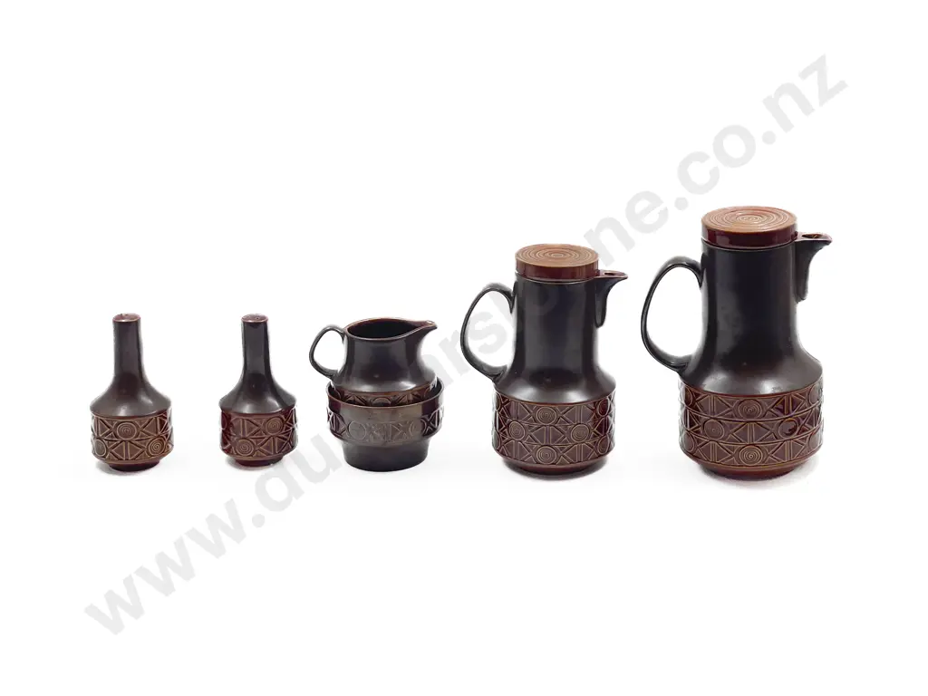Seven Pieces of Beswick Stoneware Image 1++