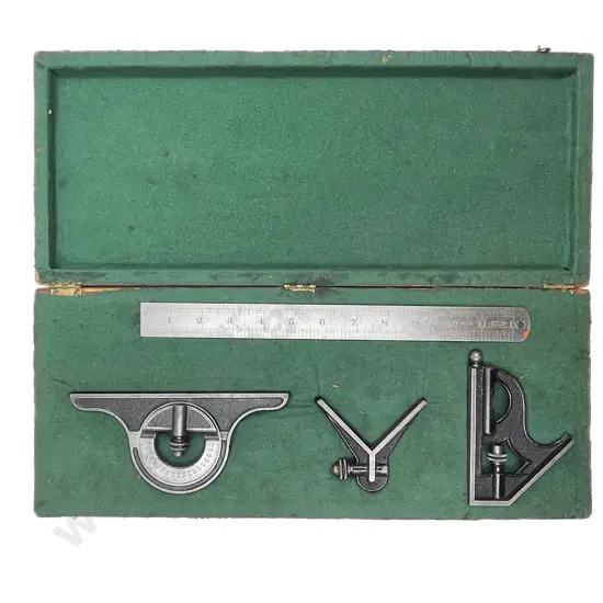 Boxed Four Piece Vintage Measuring Set