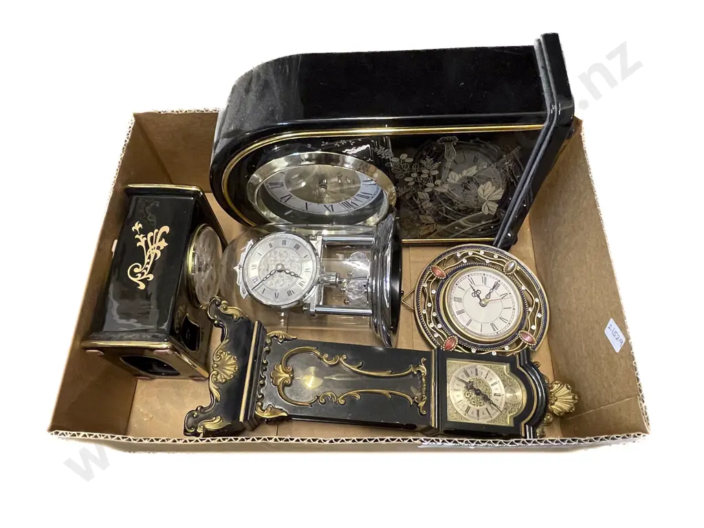 Five Assorted Decorative Clocks Image 1++