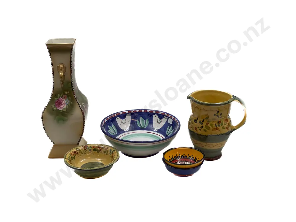 Small Quantity of Assorted Hand Painted China etc Image 1++