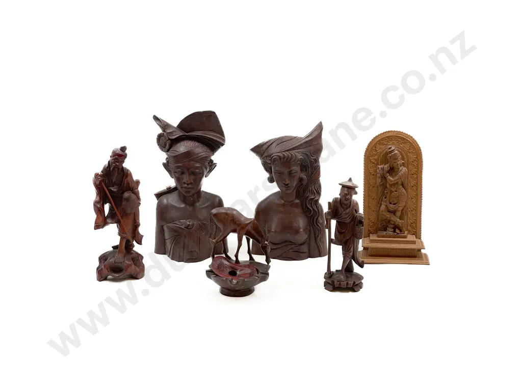 Quantity of Carved Figures and Ornaments etc Image 1++