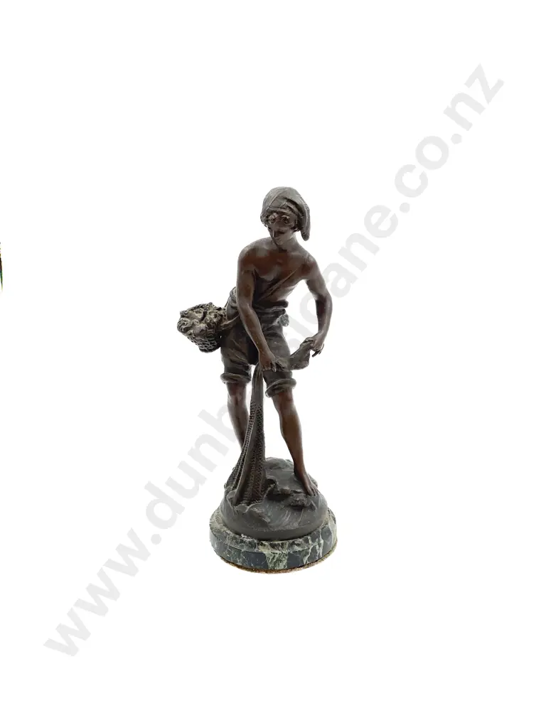 Bronze Figure and "Pecheur" Image 1++