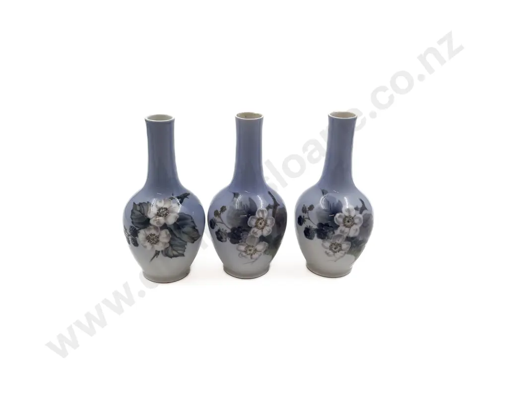 Pair of Royal Copenhagen Vases Together with Similar Image 1++