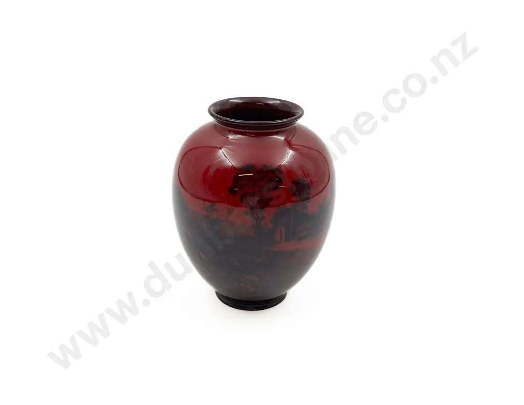 Royal Doulton Flambe Vase Image 1++
