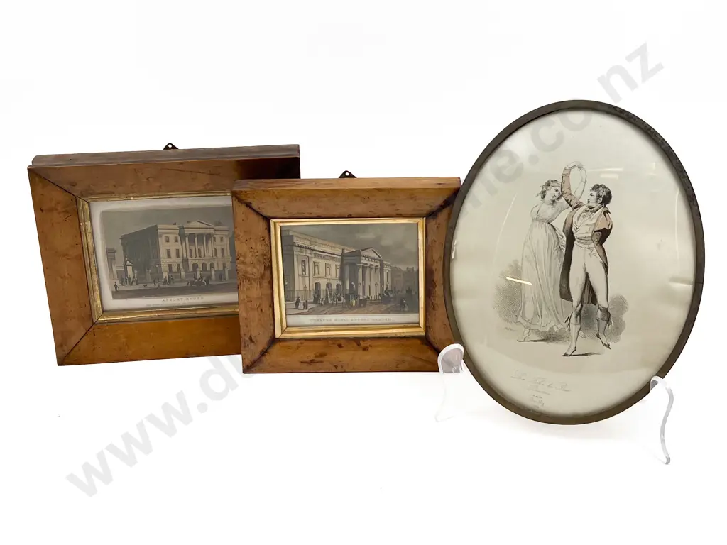 Two Burr Maple Framed Together with Other Image 1++