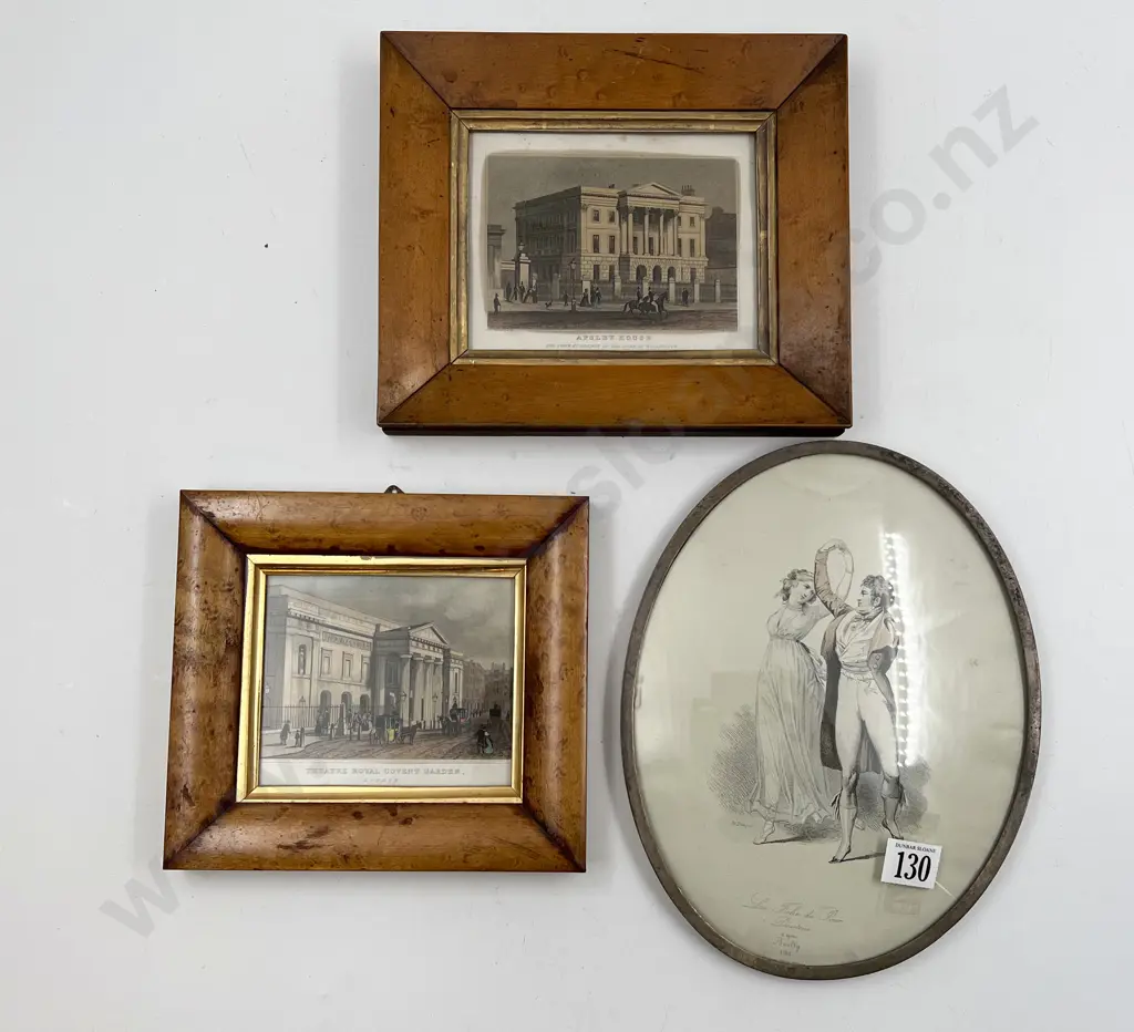 Two Burr Maple Framed Together with Other Image 1++