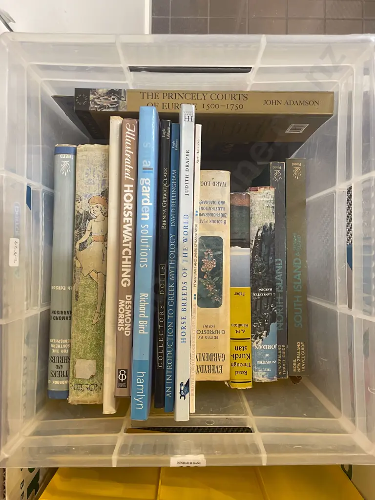 Box of Assorted Books Including NZ Reference Image 1++
