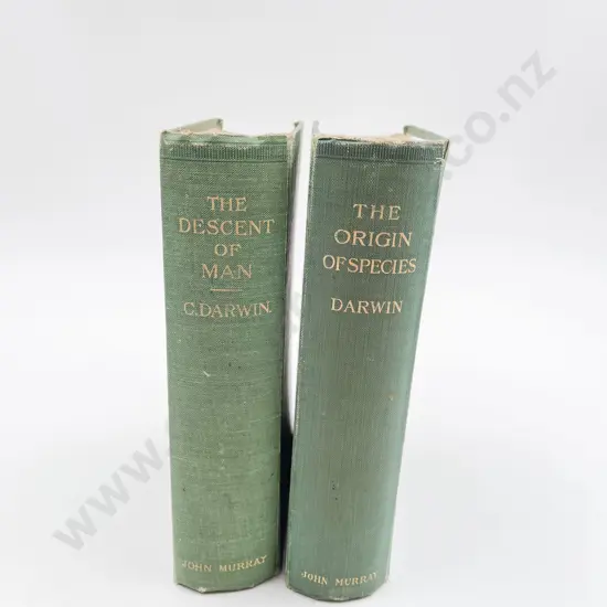 2 Charles Darwin Volumes