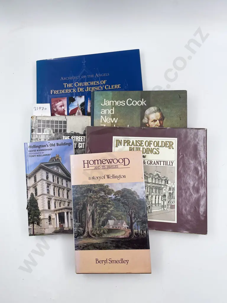 Six Assorted Early NZ and Architectural Volumes Image 1++