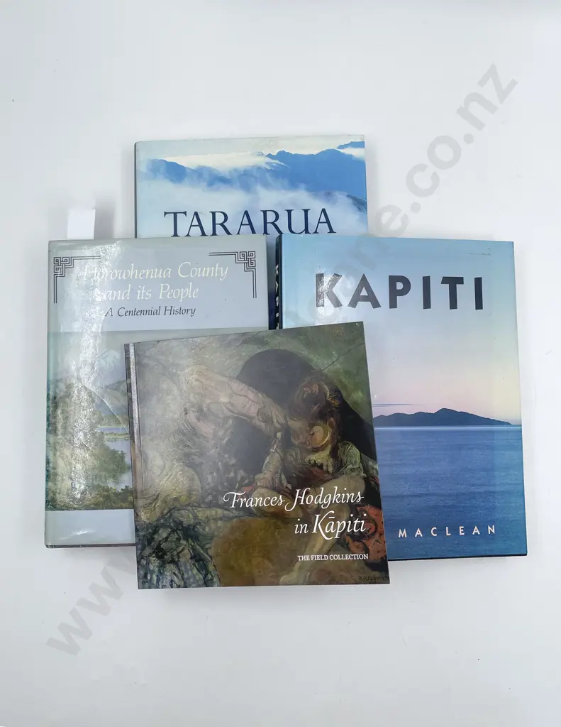 Frances Hodgkin's "In Kapiti" Together with Three Other NZ Reference Volumes Image 1++