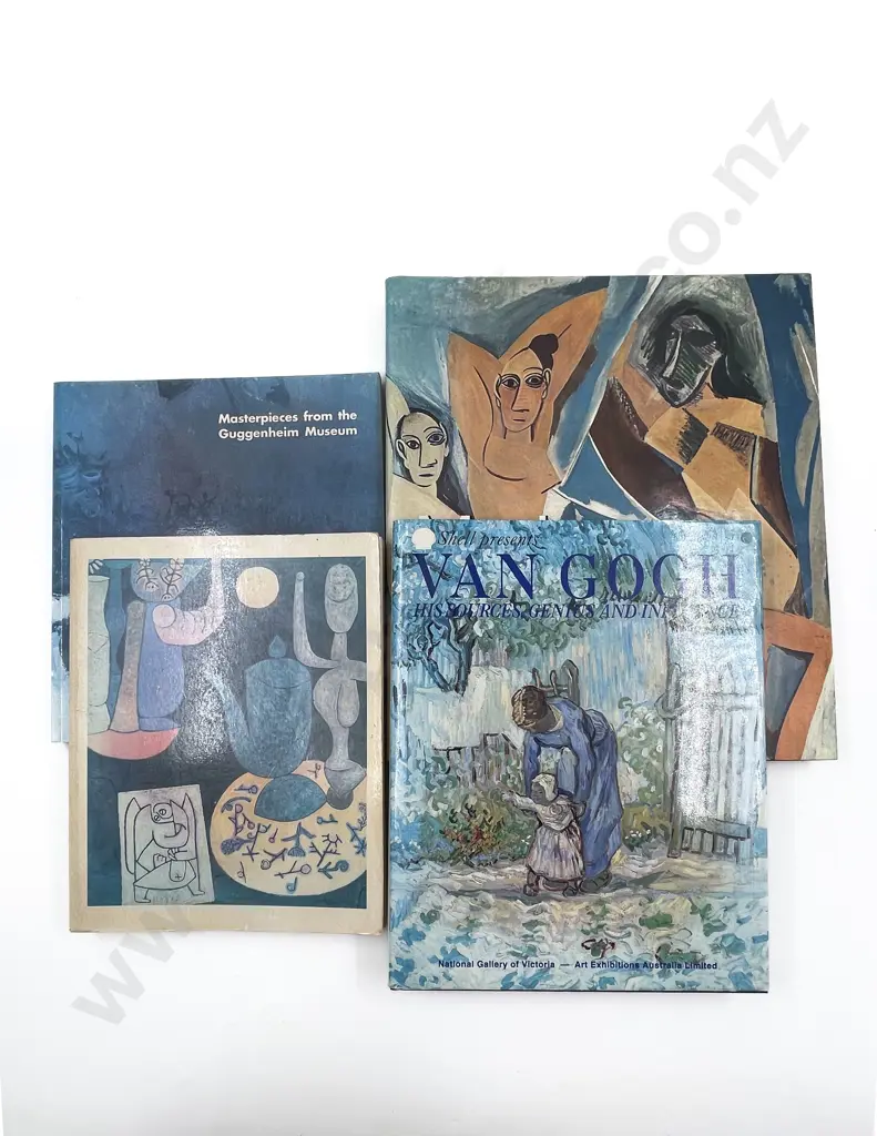 Four Assorted Art Reference Volumes Image 1++