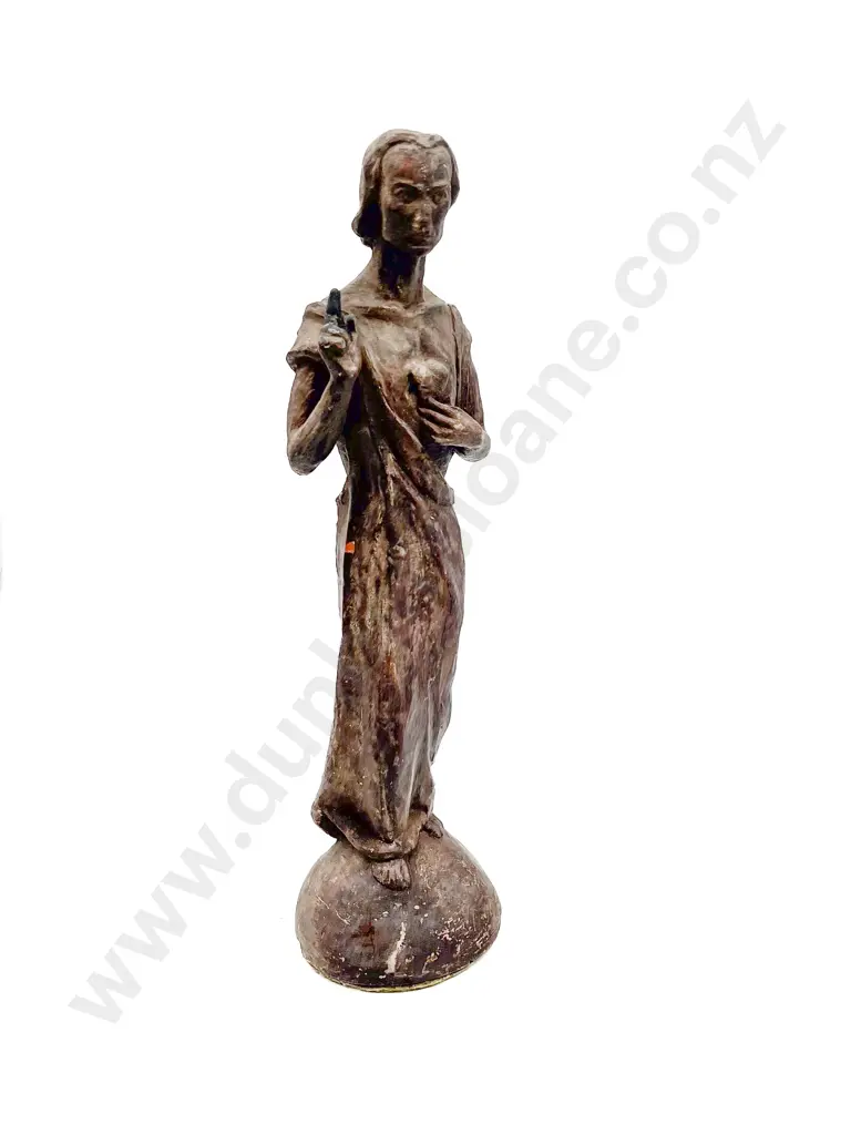 Vintage Carved Classical Figure Image 1++