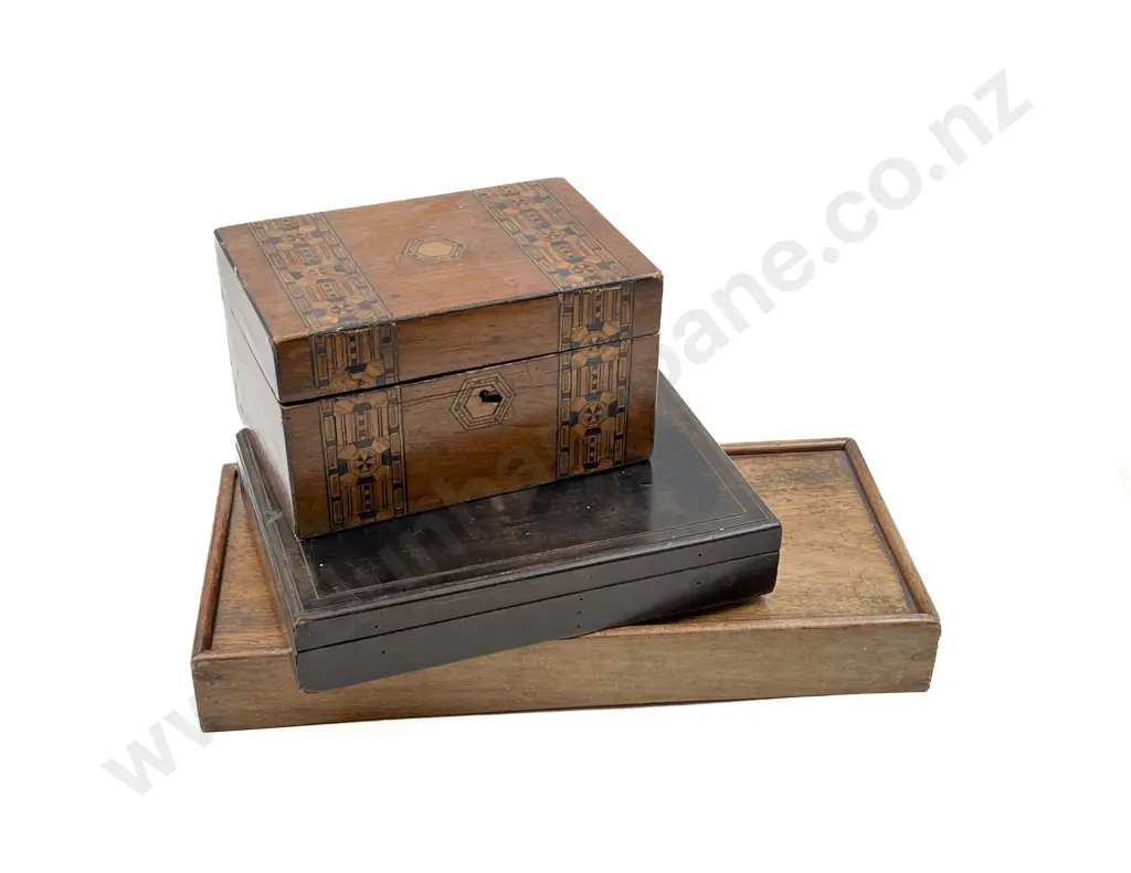 Three Assorted Vintage Boxes Image 1++